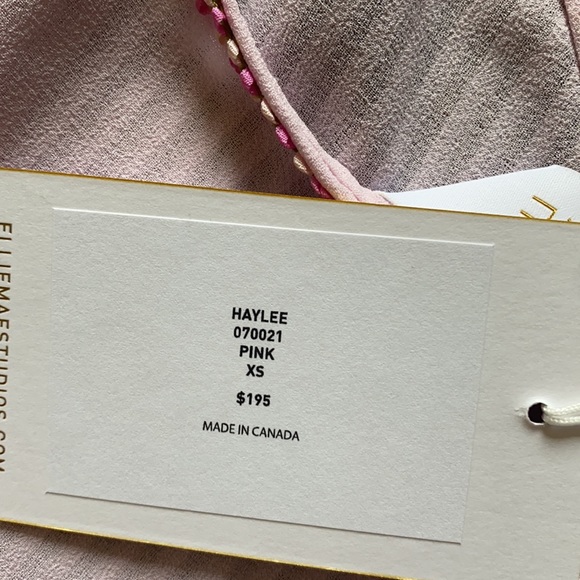 NWT Haylee Top in Pink - Picture 6 of 9